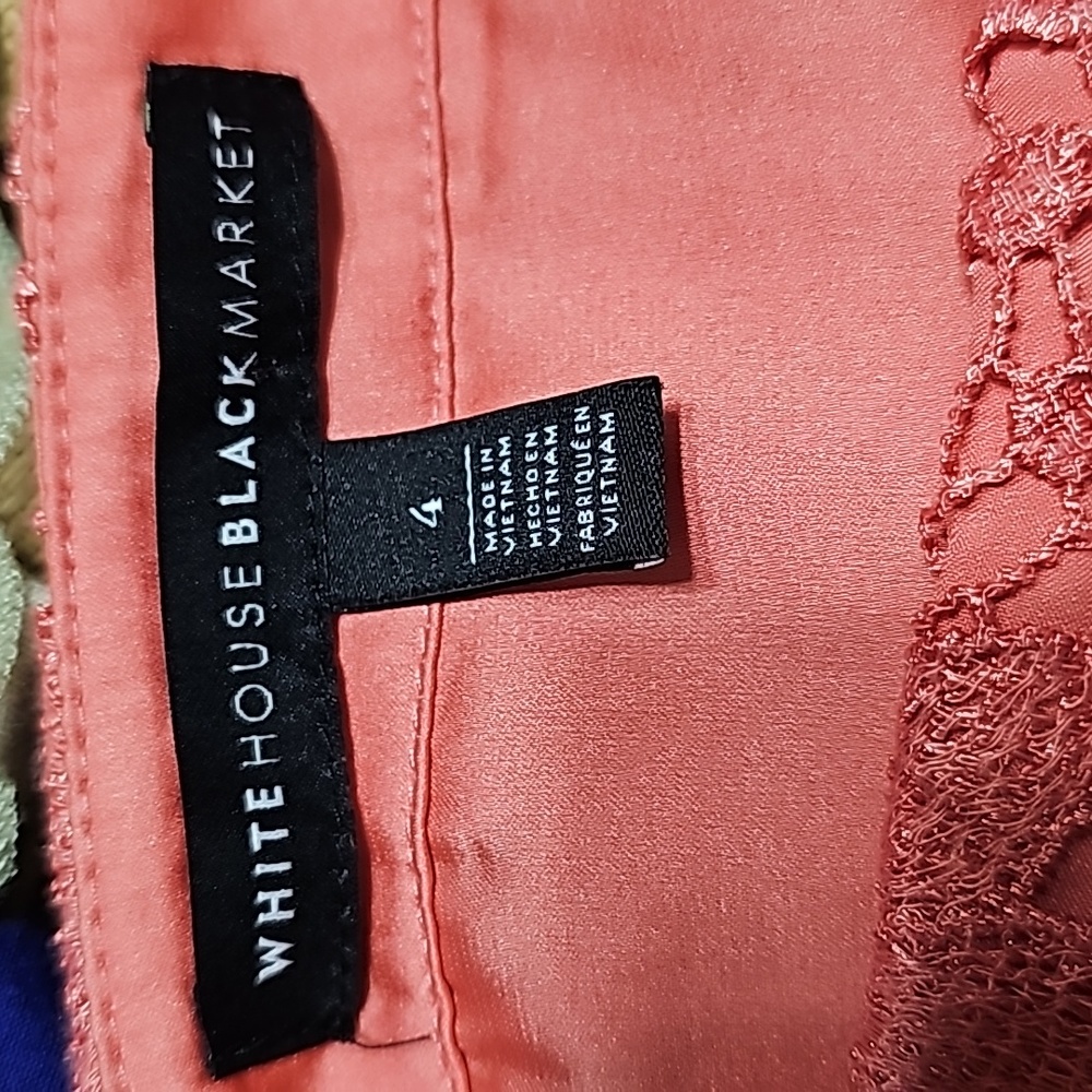 White House Black Market Lace Top - Picture 4 of 4